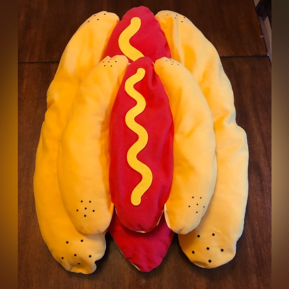 Other - 2 Hot dog, Dog costumes. Great for Halloween 🎃 or Oktoberfest 🍻 Size S and L